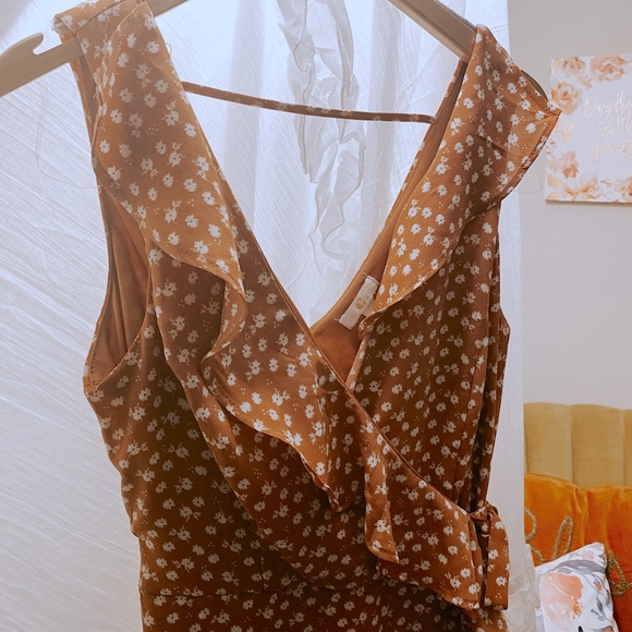 Floral Ruffle Maxi Dress - Picture 3 of 7